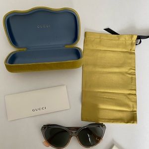 Gucci cat eye sunglasses